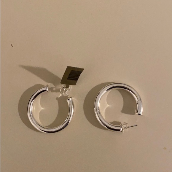 Jewelry - Silver hoop earrings